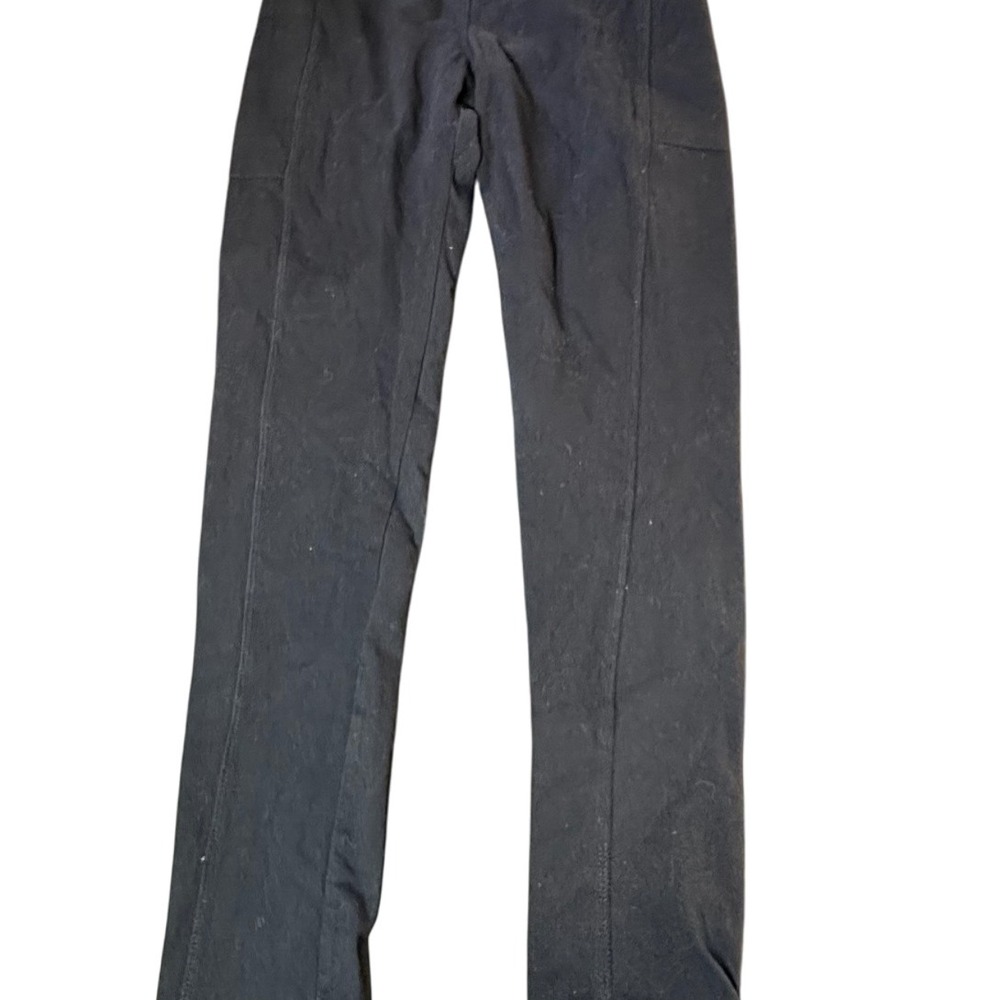 French Laundry Sport Yoga Pants High Waist‎ Stretch Athleisure Black S